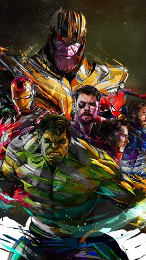 Avengers - The Movie Poster Wallpaper