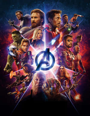 Avengers Unite In Marvel's Infinity War Wallpaper