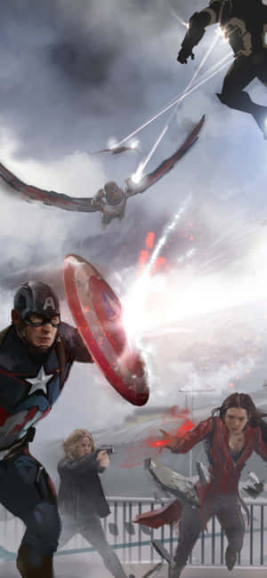 'avengers Unite: Steve Rogers Is Back As Captain America.' Wallpaper