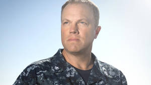 Award-winning Actor Adam Baldwin In Character As Mike Slattery. Wallpaper