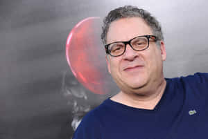 Award-winning Actor Jeff Garlin In A Candid Portrait. Wallpaper