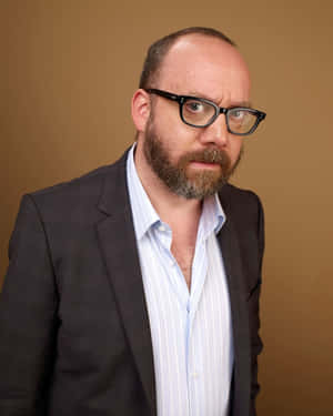 Award-winning Actor Paul Giamatti In Stylized Portrait Wallpaper