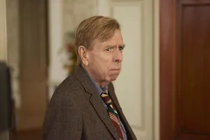 Award-winning Actor Timothy Spall In A Contemplative Pose Wallpaper