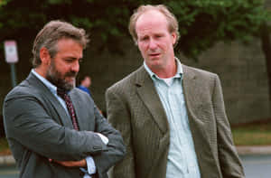 Award-winning Actor William Hurt Posing For A Portrait Wallpaper