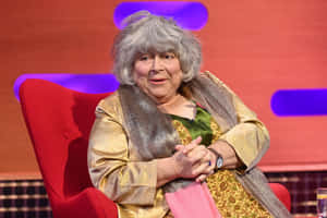 Award-winning Actress Miriam Margolyes Wallpaper