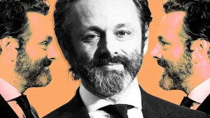 Award-winning Welsh Actor Michael Sheen In A Thoughtful Pose. Wallpaper