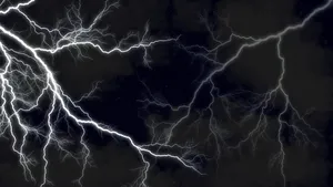 Awe-inspiring Black And White Storm Wallpaper