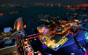 Awe-inspiring City Skyline At Dusk Wallpaper