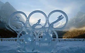 Awe-inspiring Ice Sculpture Wallpaper