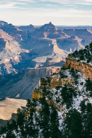 Awe-inspiring Mountain Landscape At Sunset Wallpaper