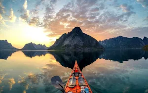 Awe-inspiring Mountain Landscape Wallpaper