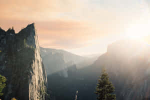 Awe-inspiring Sky Over A Mesmerizing Mountain Landscape Wallpaper