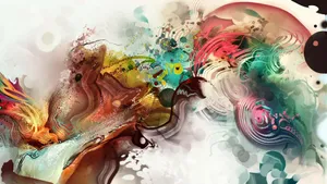 Awe-inspiring Vortex Of Colors Wallpaper