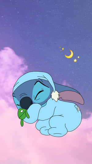 Aww-inspiring! Look At This Adorable Cute Baby Stitch! Wallpaper