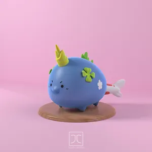 Axie Infinity Aquatic Character Wallpaper