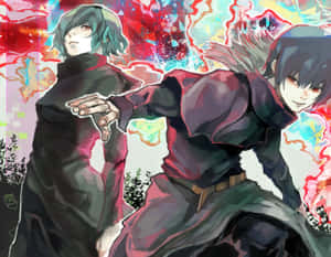 Ayato Kirishima, The Black Rabbit, In Action Wallpaper