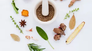 Ayurveda Hd Herbs On White Background Wallpaper