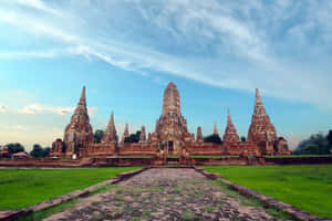 Ayutthaya Historical Park Wat Chaiwatthanaram Wallpaper