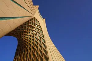 Azadi Tower Laptop Clear Blue Sky Wallpaper
