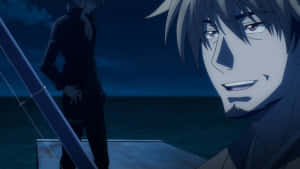 Azazel Nighttime Smirk Highschool Dx D Wallpaper