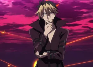 Azazel, The Boss Of Fallen Angels In Highschool Dxd Wallpaper