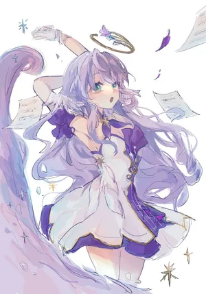 Azur Lane Unicorn Angelic Pose Wallpaper