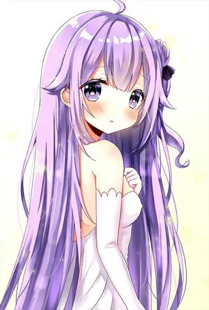 Azur Lane Unicorn Shy Glance Wallpaper