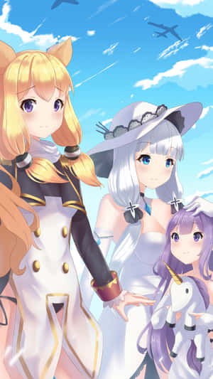 Azur Lane Unicornand Friends Wallpaper