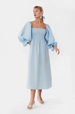 Azure Blue - Brighten Up Your Day With A Glimpse Of The Bluest Of Blues Wallpaper