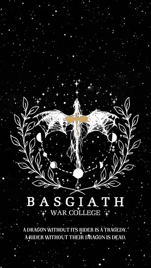 B A S G I A T H War College Dragon Poster Wallpaper