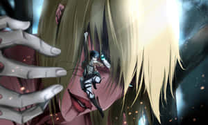 </b> Behold The Power Of The Female Titan. Wallpaper