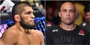 B.j. Penn And Khabib Nurmagomedov Relaxing Wallpaper