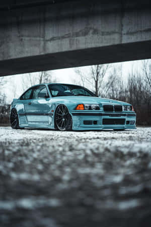 B M W E36 Coupe Under Bridge Wallpaper