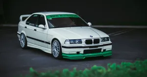 B M W_ E36_ Motorsport_ Edition_ Parked Wallpaper