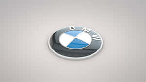 B M W Logo3 D Rendering Wallpaper