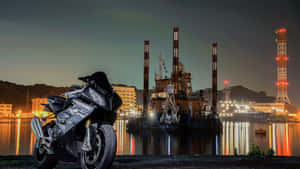 B M W S1000 R R Night Ride Wallpaper