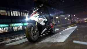 B M W S1000 R R Night Ride Wallpaper