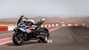 B M W S1000 R R On Race Track Wallpaper