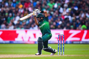 Babar Azam Batting Form Wallpaper