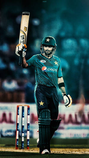 Babar Azam Cricket Player Wallpaper