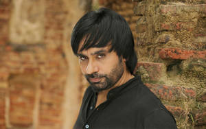 Babbu Maan In Black Wallpaper