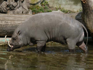 Babirusain Water Wallpaper