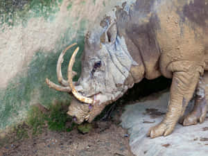 Babirusawith Curved Tusks Wallpaper