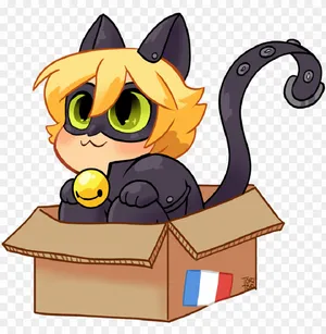 Baby Adrien Agreste Cute Cat Noir Wallpaper