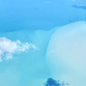 Baby Blue Light Blue Aesthetic Ocean View Wallpaper