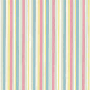 Baby Colors Pastel Striped Pattern Wallpaper