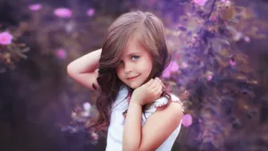 Baby Girl Model Wallpaper