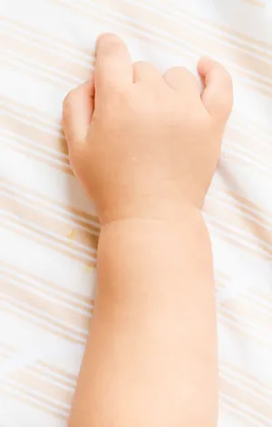 Baby Hand With Fair White Skin Wallpaper