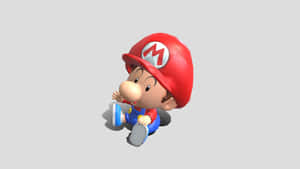 Baby Mario3 D Model Wallpaper