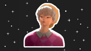 Baby Saja Cute Cartoon Avatar Wallpaper